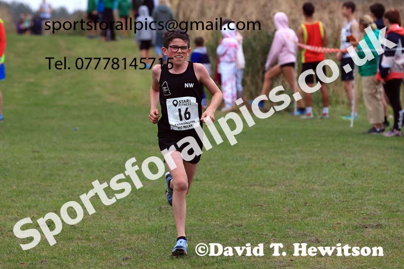Boys and Girls Under-15s, 2024 Sunderland XC Relays.  Photo: David T. Hewitson/Sports for All Pics